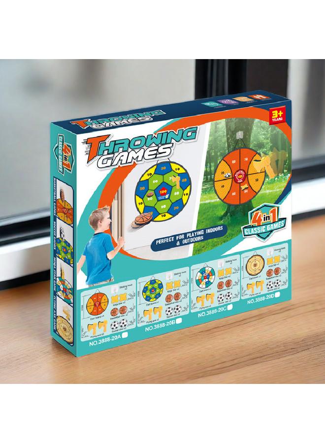 Bluejw Sandbag Axe Dart Stump Target Throwing Toy Boy Sport Gift Suit - Image 2