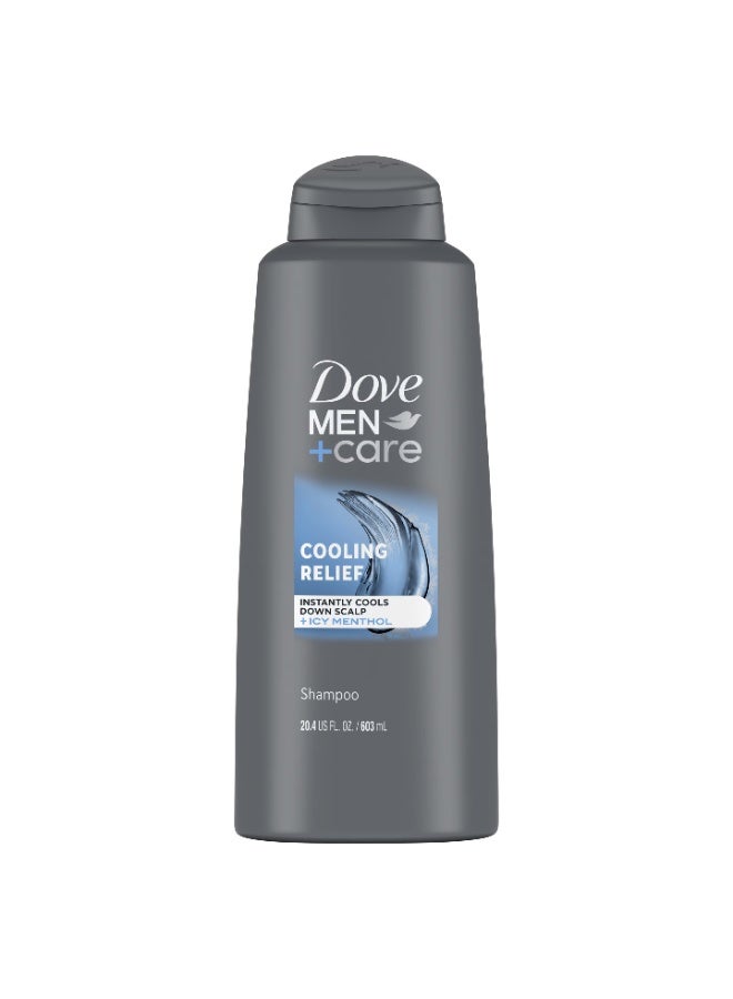 Dove Men+Care Cooling Relief Cleansing Shampoo With Menthol 603 ML