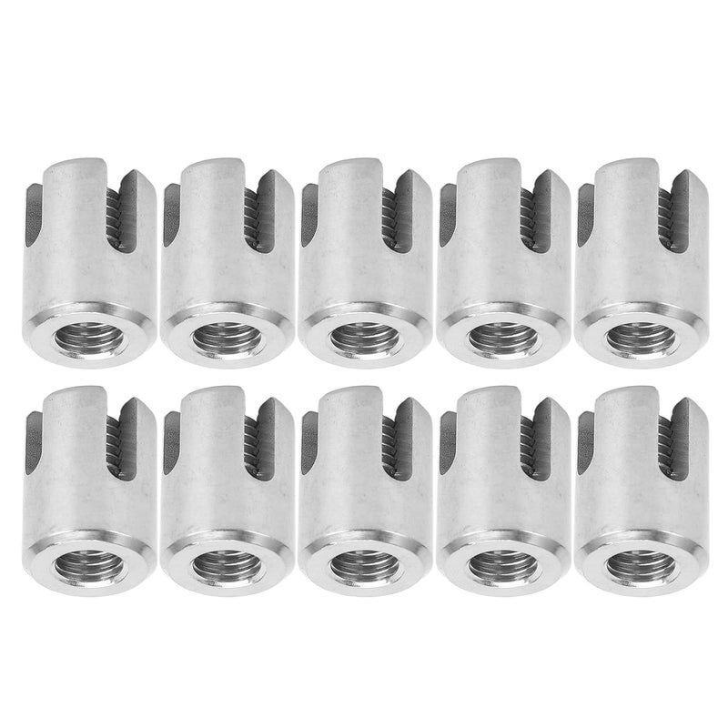 Cross Cable CLAMP Stainless Steel Fastener for Indoor Outdoor (M10 4mm) - Image 3