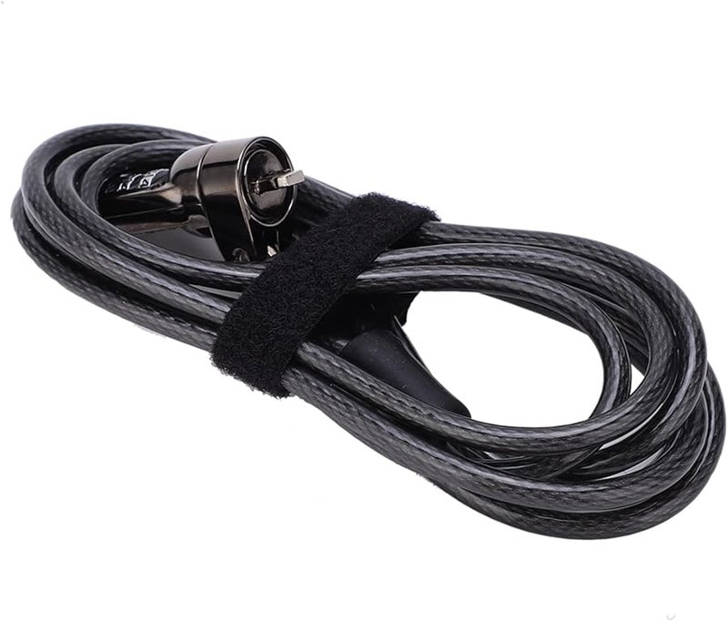 Black Combination Lock for Laptop Computer Desktop Security Cable Keyless Digital Anti Theft - Image 4