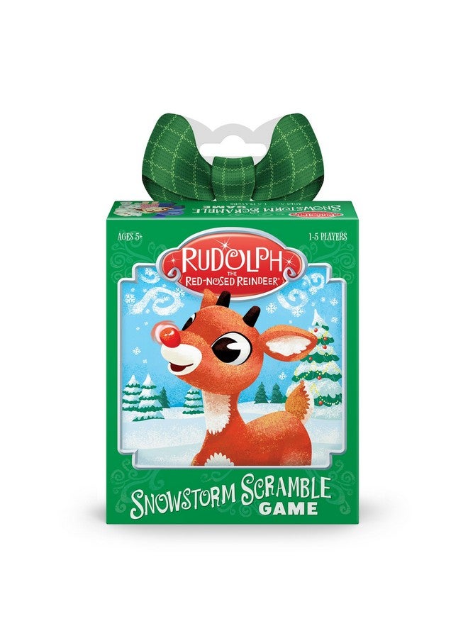 Funko Funko Rudolph The Red-Nosed Reindeer Snowstorm Scramble Game for 1-5 Players Ages 5 and Up  - Image 1