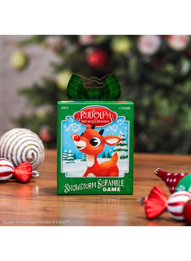 Funko Funko Rudolph The Red-Nosed Reindeer Snowstorm Scramble Game for 1-5 Players Ages 5 and Up  - Image 2