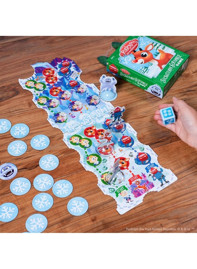 Funko Funko Rudolph The Red-Nosed Reindeer Snowstorm Scramble Game for 1-5 Players Ages 5 and Up  - Image 3