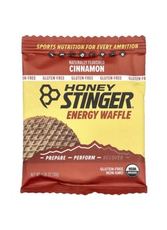 Honey Stinger Honey Stinger, Energy Waffle, Cinnamon, 12 Waffles, 1.06 oz (30 g) Each  - Image 3