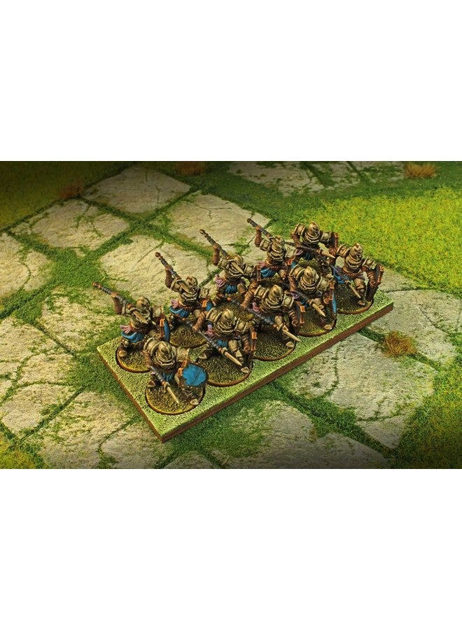 LITKO 5x2 Round Base Formation Rank Tray, 3mm Plywood, 133mm x 62mm - Image 2