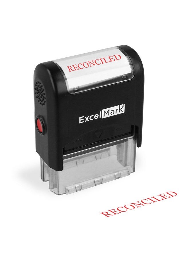 إكسلمارك ختم مطاطي ذاتي الحبر D - حبر أحمر (Excelmark A1539) - Image 1