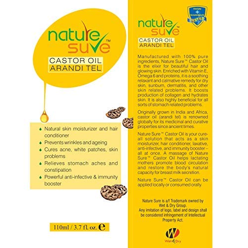 Nature Sure Combo - Castor Oil 110ml (Arandi Tail) and Rogan Jaitun Tail (Olive Oil) 110ml - Image 4