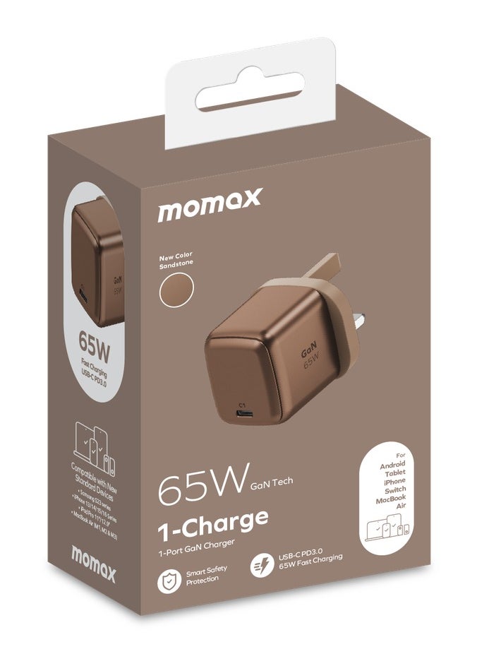 MOMAX 1-Charge [65W] GaN Tech 1 Port Charger