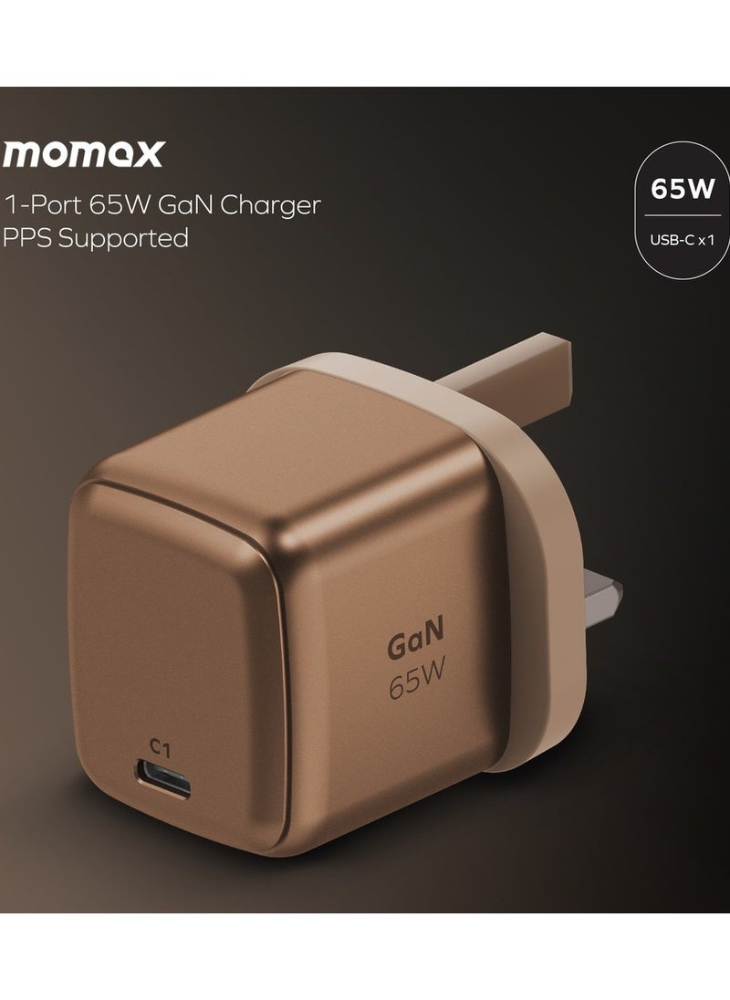 MOMAX 1-Charge [65W] GaN Tech 1 Port Charger