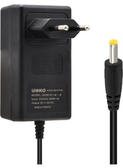 5 Volt - 3 Ampere 2.5*0.7 Prong Domestic Production Socket Type Adapter