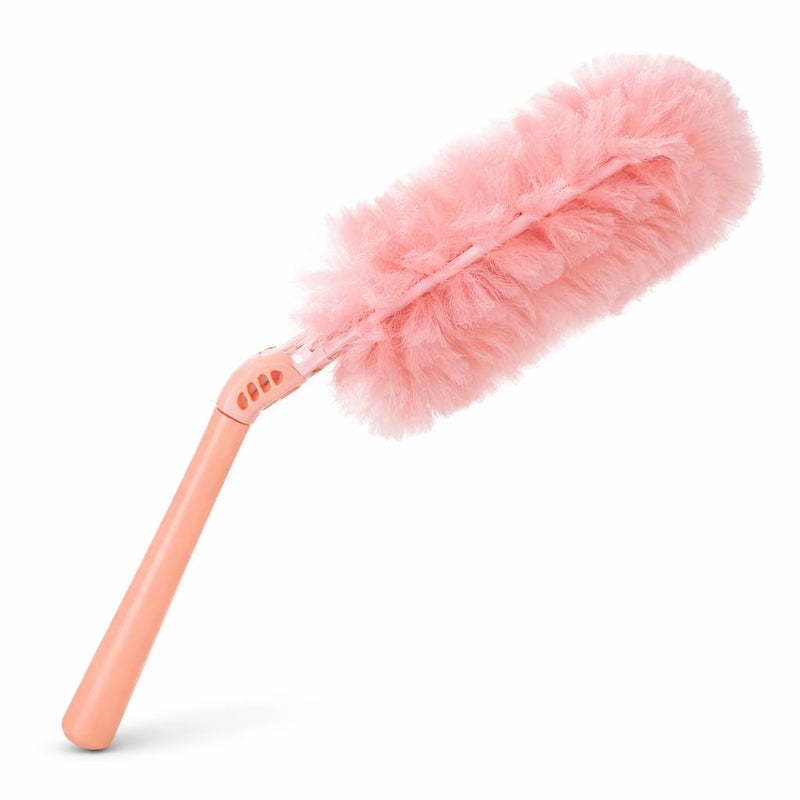 Electrostatic Dust Cleaning Brush with Extendable Handle, Lightweight Reusable Duster for Removing Hair, Lint and Dust from Home, Office, Car, Shelves, Screens and Furniture - Image 1