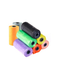 MeeMee Bag and Refill 8 Rolls 160 Bags, Baby Nappy bag, Pet waste bag, Scented Diaper bag, Trash bag, Garbage bag, Colorful Plastic bag, sacks