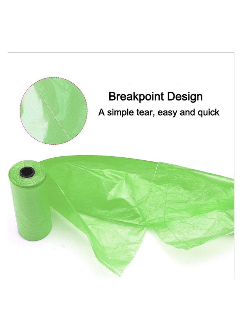 mee mee - MeeMee Bag and Refill 8 Rolls 160 Bags, Baby Nappy bag, Pet waste bag, Scented Diaper bag, Trash bag, Garbage bag, Colorful Plastic bag, sacks - Image 1