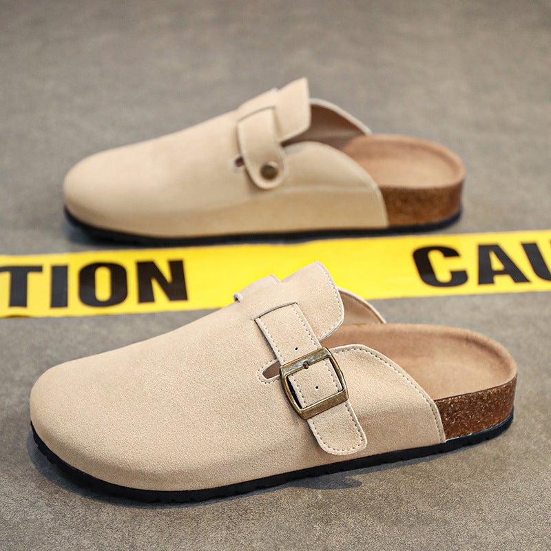 Men's Cork Slip-On Casual Shoes – EVA Sole Leisure Footwear for Youth - Image 5
