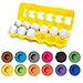 Driddle Color Matching Egg Toy Color Recognition Learning Toy for Toddlers Pretend Play Preschool Game Montessori Education Easter Eggs - Image 3