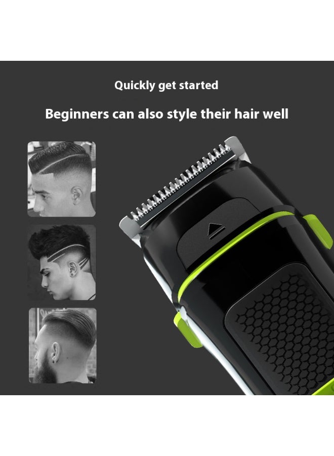 Mulliner PG1000C 5-in-1 Grooming Kit | Beard, Hair, Nose & Body Trimmer | 1200mAh Lithium Battery | Waterproof IPX5 - Image 3
