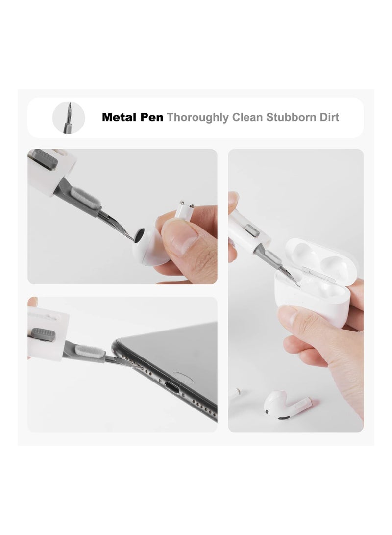 SYOSI Electronics Cleaner Kit, 5 in 1 Laptop Keyboard Phone Screen Cleaner Brush Kit, Compatible with Computer, Laptop, iPhone, Airpods, Ipad, Headphone, Including 4 in 1 Airpod Cleaner Pen and Key Puller - Image 3
