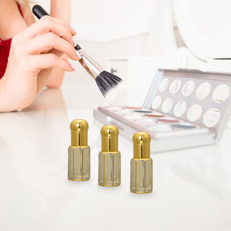 4pcs Clear Dropper Bottles: 12 ml Empty Refillable Bottles Perfume Vial Cosmetic Container Travel Dropping Jar for Perfumes Serums - Image 5
