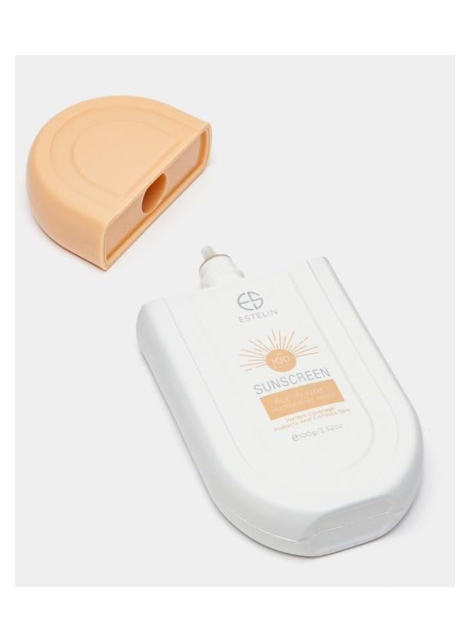 Estelin Multi Defense Tinted Sunscreen SPF 100 PA++ 100g - Image 4