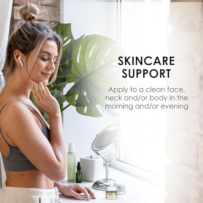 MASON NATURAL Coconut Oil Beauty Cream, Hydrating Moisturizer With Collagen for Smooth & Firm Skin, 2 oz - Image 3