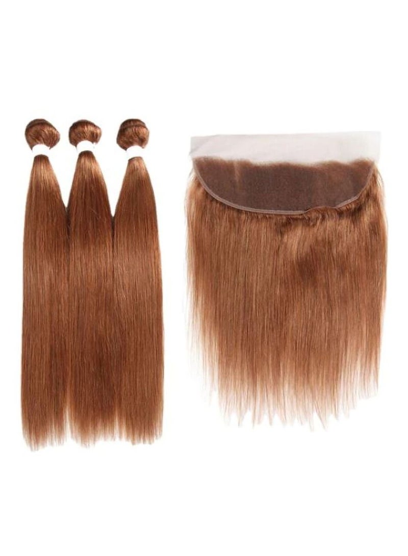 إستيل Estelle Clip In Remy Human Hair Extensions With Multicolor 90g Color 30. استيل مشبك في وصلات شعر ريمي بشري مع ألوان متعددة 90 جرام 30 - Image 3