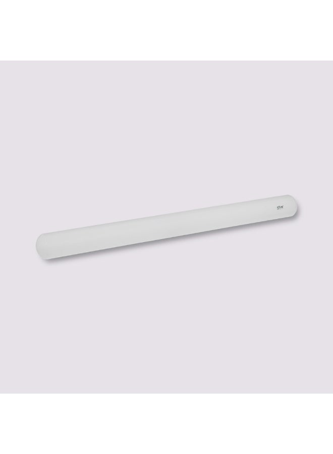 Five Simply Smart Non-Stick Polyethylene Cylindrical Rolling Pin White 50 cm 189337 - Image 1