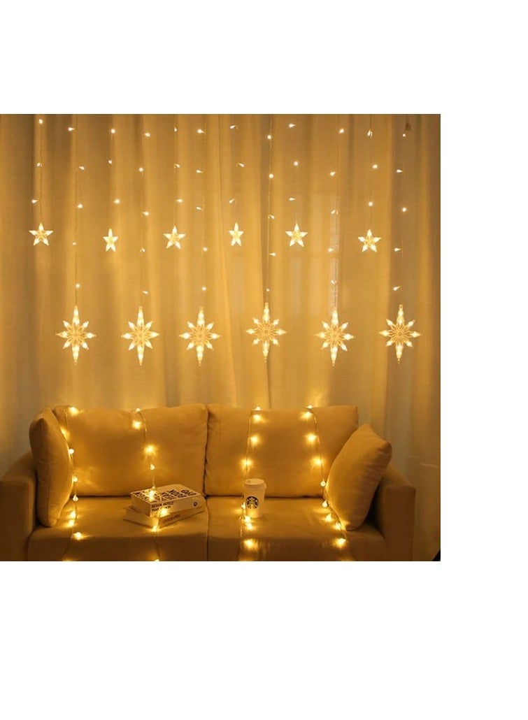 BAIG Lantern With LED Light String Top Star and Moon lights Top Ramadan kareem Eid Wedding Decor LED Lighted Cylinder Decoration - Image 1