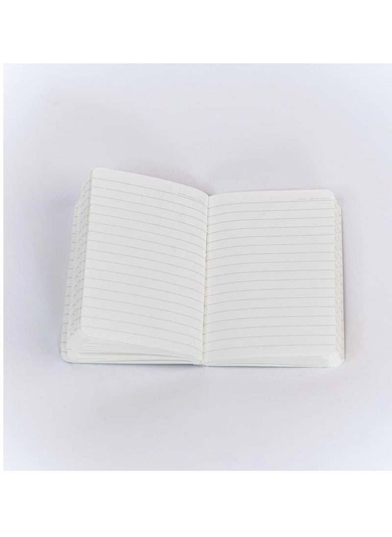 FACTOR NOTES دفتر ملاحظات صغير مسطر بحجم A6، سمك 90 جم/م2، 112 صفحة  - Image 3