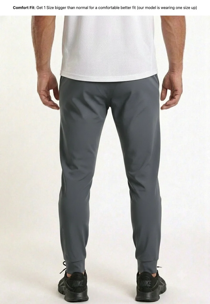 بريما إيس رجالي Joggers عشاق الجيم بريميوم Grey