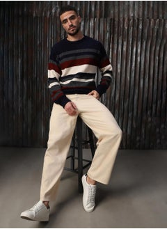 HIGH STAR Men Multicolor Sweaters  - Image 5