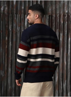 HIGH STAR Men Multicolor Sweaters  - Image 3