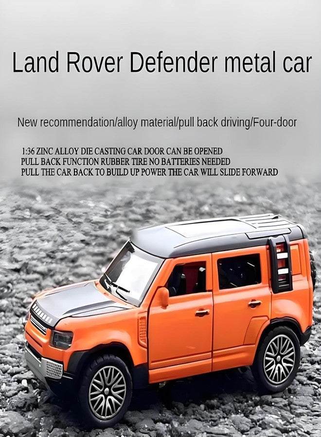 HDA GROUP Defender 1:36 Scale Diecast Model Car with Openable Doors - Image 4