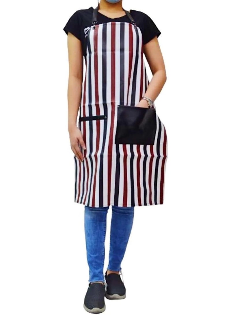LA PERLA TECH  Barber Salon apron for hadresser and barber Waterproof hadressing apron Coloring shampoo - Image 3