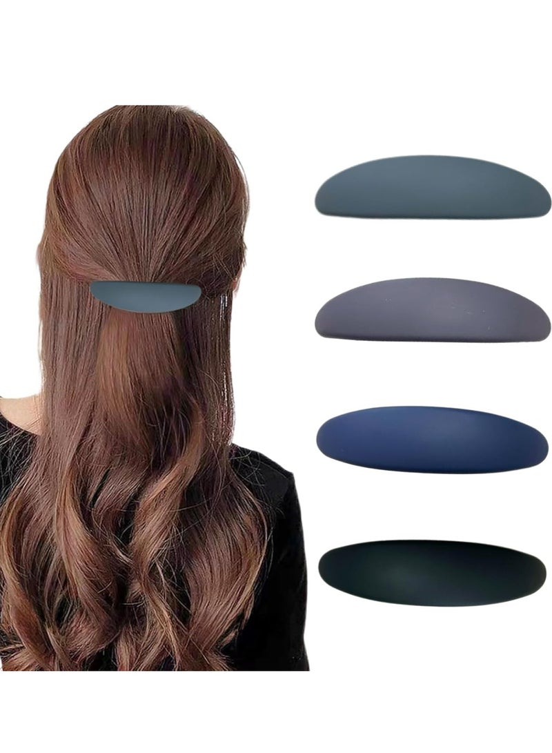 Loquat 4 Set of  Hair Clips, Medium Hair Clip, Vintage Automatic Hair Clip Set for Women, Girls - Image 1