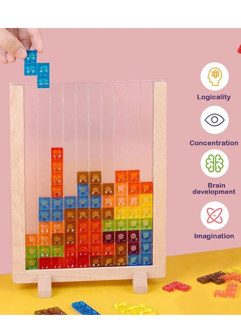 Soofam - لعبة المكعبات الروسية لتحفيز الدماغ العمودي، ألعاب ألغاز ثلاثية الأبعاد لألعاب تحفيز الدماغ، - Image 1