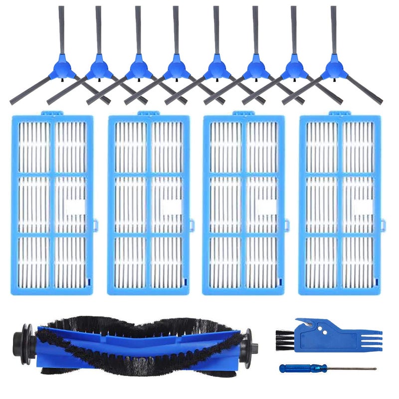LesinaVac Replacement Parts Accessories for Goovi 1600PA D380 D382Coredy R3500 R3500S R550R500 R650 R600 R700 R750iMartine C800 D900 D900C DeenKee DK600 Bagotte BG600 Robot Vacuum