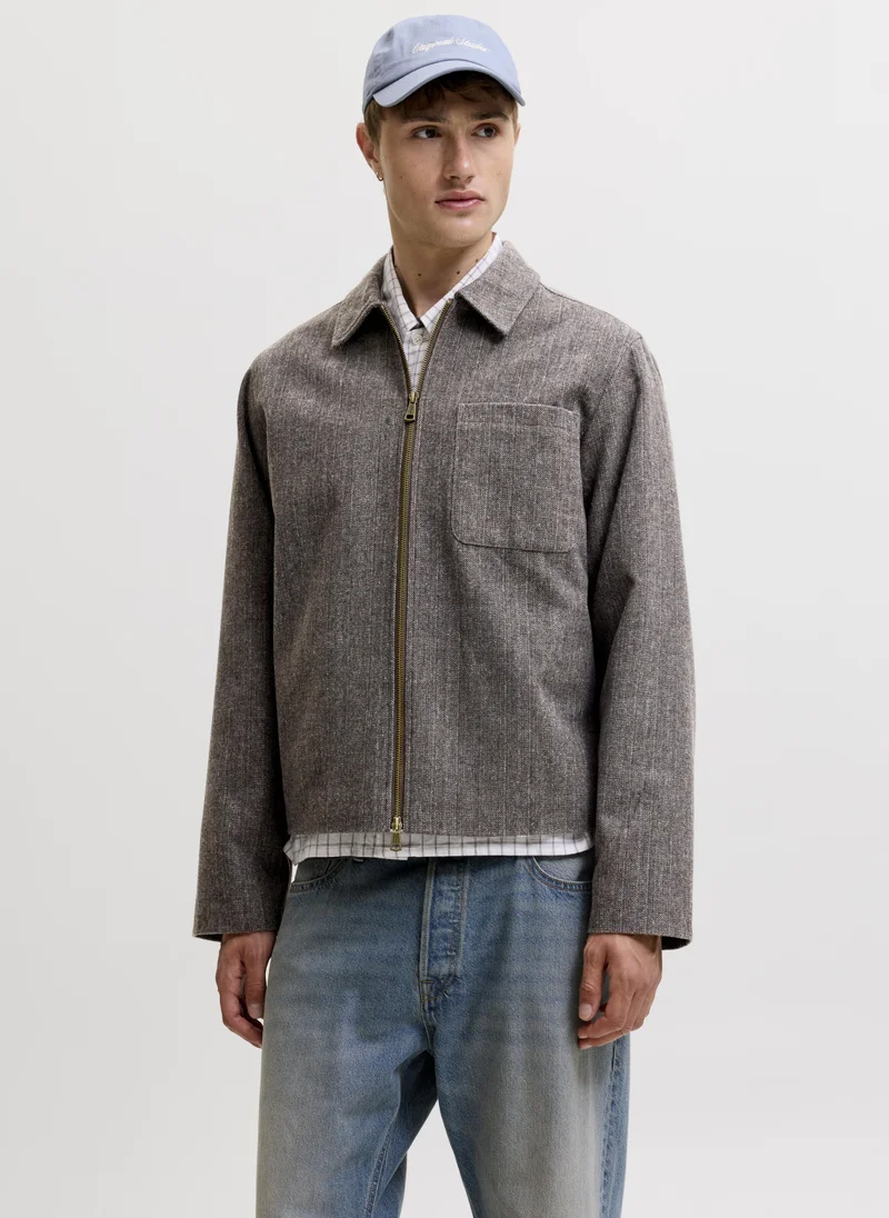 Casual Zip Through Jacket