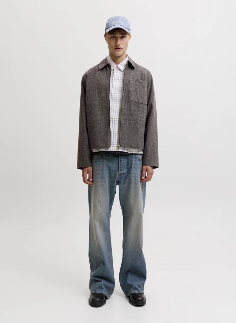 JACK & JONES  Casual Zip Through Jacket for Men | Best Price UAE