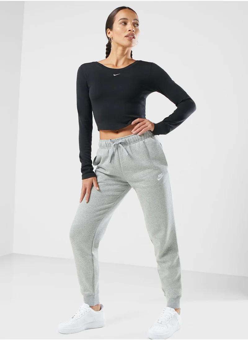 Nike Nsw Club Fleece Mid Rise Pants