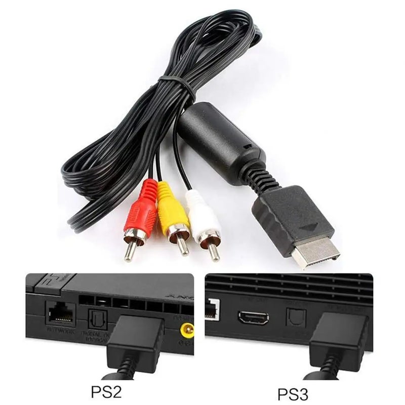 eWINNER TV RCA AV Audio Video Cable for Sony Playstation 1/2/3 - Image 5