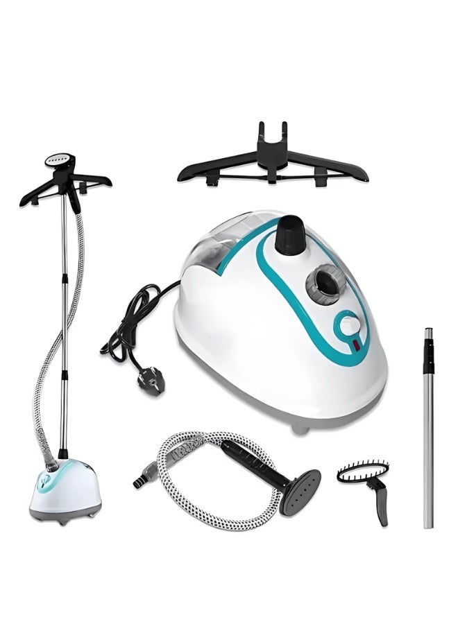 RAF Reliable Vertical Garment Steamer with Powerful Heating Element, Continuous Steam Release, Adjustable Pole Stand, User Friendly Controls, Suitable for Casual Wear, Formal Clothing, Curtains, Bedding, and Everyday Fabric Care Tasks - Image 2