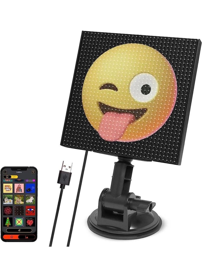 AYT - Powermaster PM-24068 LED Vehicle Rear Window Expression Display Panel Auto LED Digital Display Controlled from Mobile Phone - Image 1