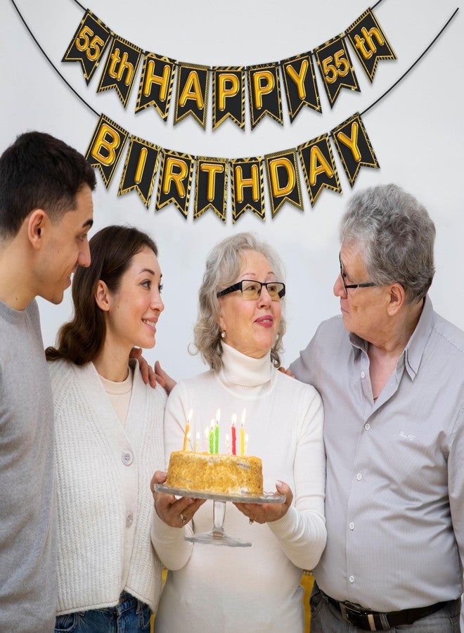 ووبوكس لافتة عيد ميلاد سعيد 55 من ووبوكس، زينة عيد ميلاد سعيد 55 (أسود) (FP4532) - Image 5