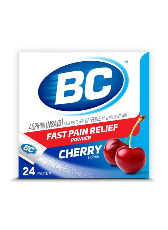 BC - Pain Relief Powder, Cherry, 24 ct (Pack of 1) - Image 1