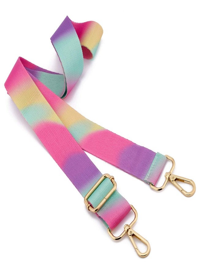ZOOEASS Wide Shoulder Strap Adjustable Replacement Belt Guitar Style Crossbody Bag Handbag Strap Multicolor Canvas Straps（Wide:1.4in，Long:49.2in） (Color22) - Image 2