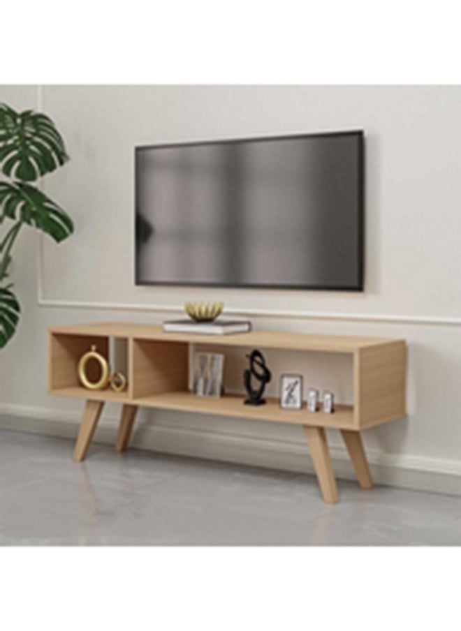 هومزمارت طاولة تلفاز خشب ام دي اف بيج - 140×35×50 سم  - Image 2