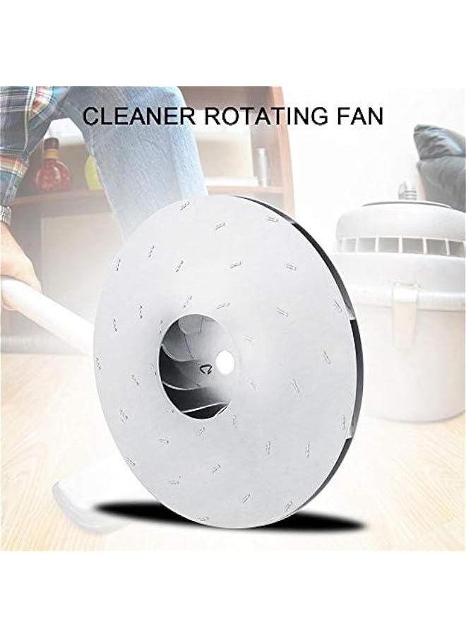 Generic Vacuum Cleaner Replacement Accessories, Rotating Fan Blades, Impeller Rotating Fan Impeller, Fan Blade Replacement Accessory for Vacuum(125mm), Household Aluminum Vacuum Cleaner Motor  - Image 4