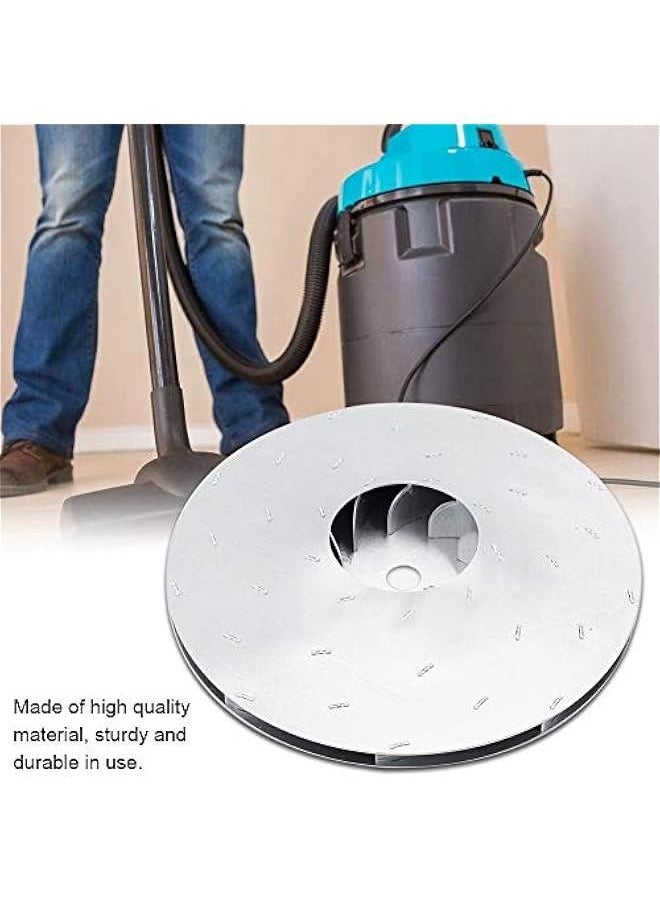 Generic Vacuum Cleaner Replacement Accessories, Rotating Fan Blades, Impeller Rotating Fan Impeller, Fan Blade Replacement Accessory for Vacuum(125mm), Household Aluminum Vacuum Cleaner Motor  - Image 3