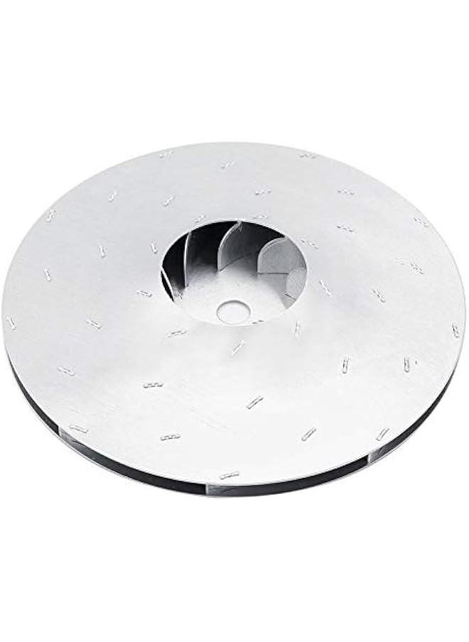 Generic Vacuum Cleaner Replacement Accessories, Rotating Fan Blades, Impeller Rotating Fan Impeller, Fan Blade Replacement Accessory for Vacuum(125mm), Household Aluminum Vacuum Cleaner Motor  - Image 1