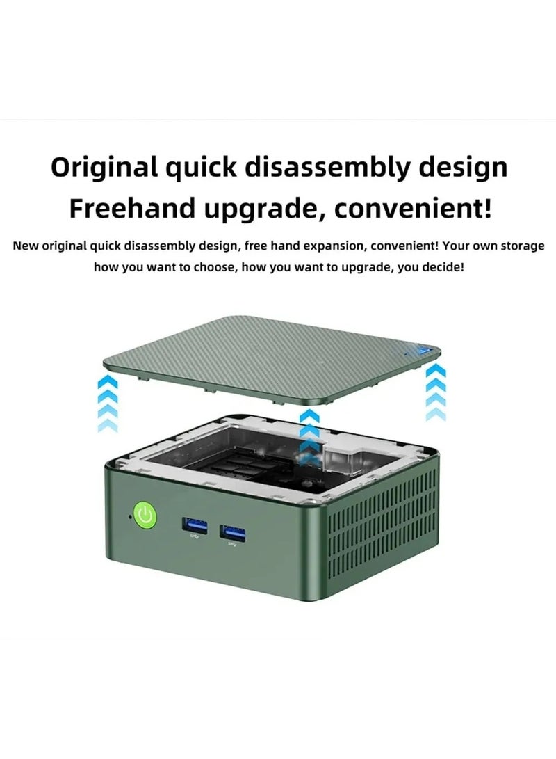 Generic GMKTec G3N100 Mini Computer Host Office Game AMD Mini Electric Host MINI PC - Image 3